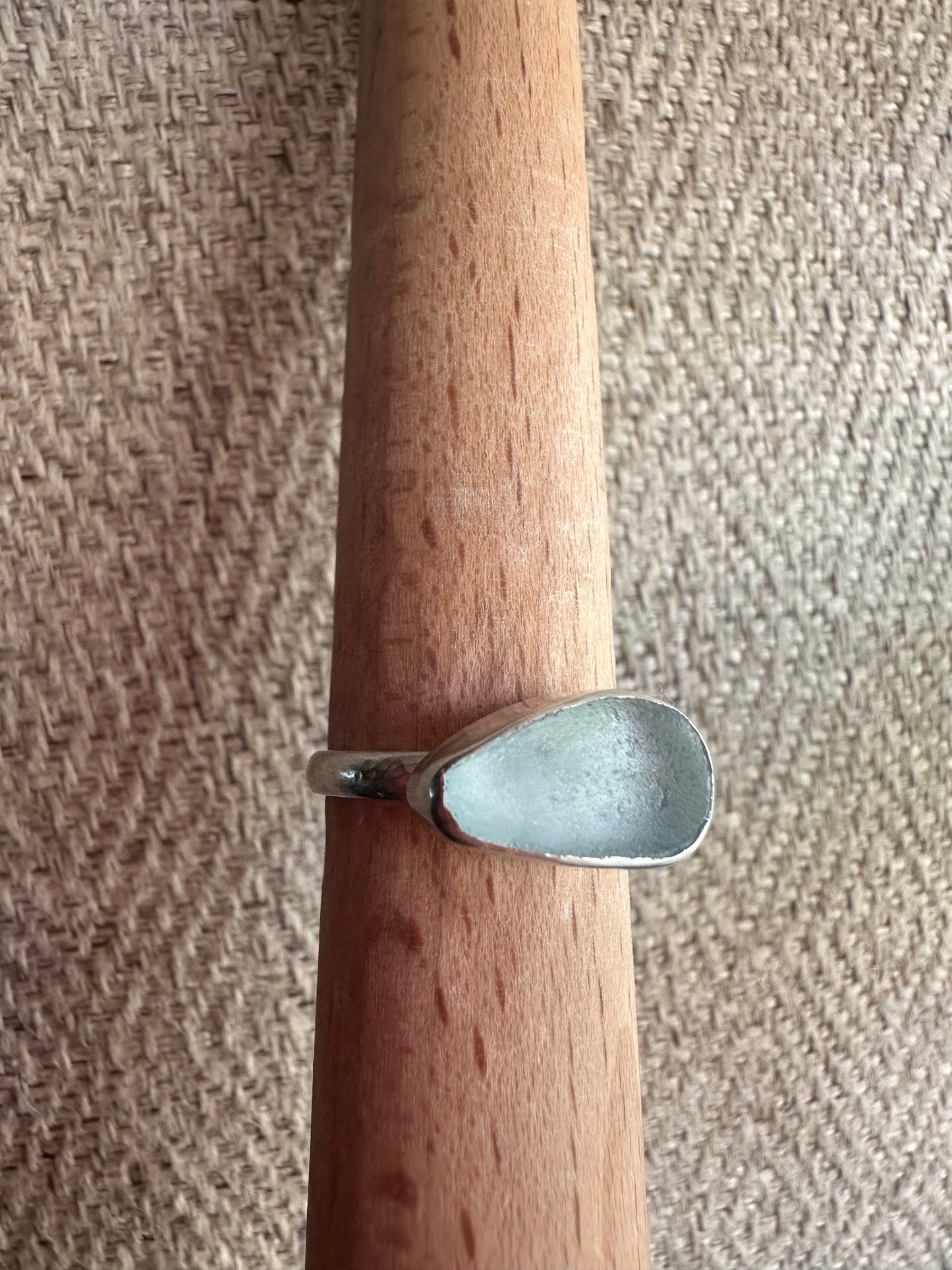 Sea Foam Sea Glass Ring