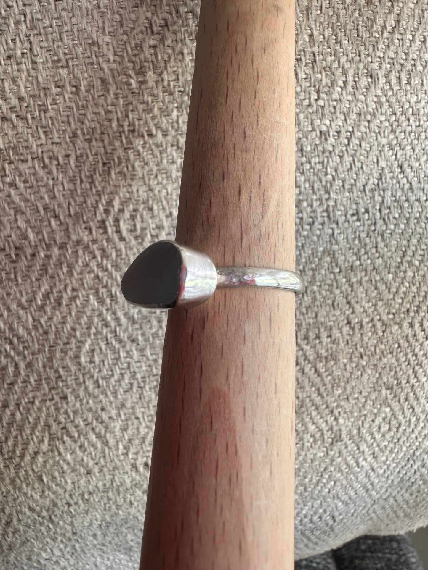 Sea Foam Sea Glass Ring